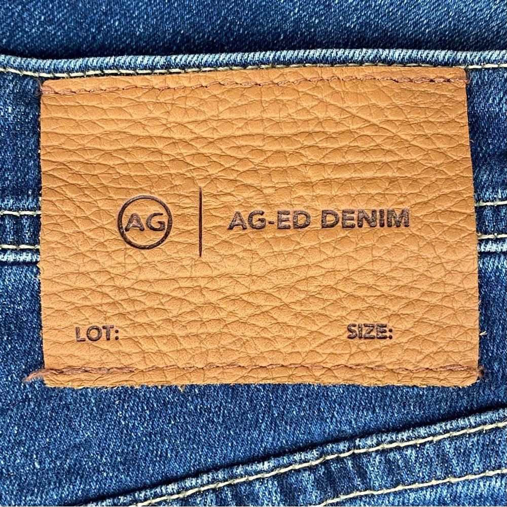 AG Denim Everett Men's Jeans Size 34 x 33 Blue Denim Slim Straight Stretch NEW - Picture 7 of 14